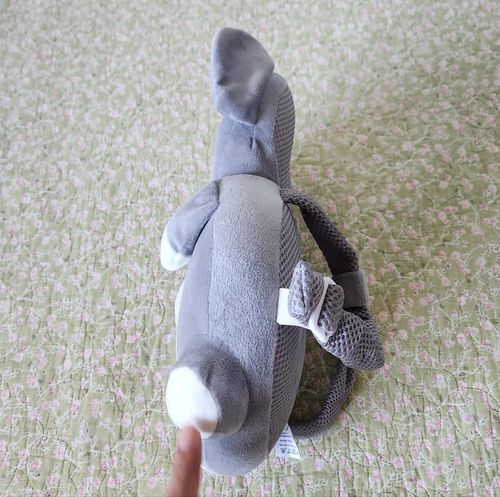 baby bump protect backpack Charming Gray Koala Plush  for Kids Girls/Boy's
